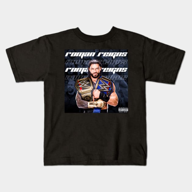 Roman Reigns Kids T-Shirt by The merch town